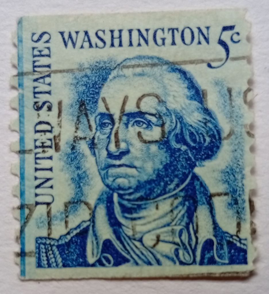 США 1966 Джордж Вашингтон, гашеная (IV) - фото фото фото 0