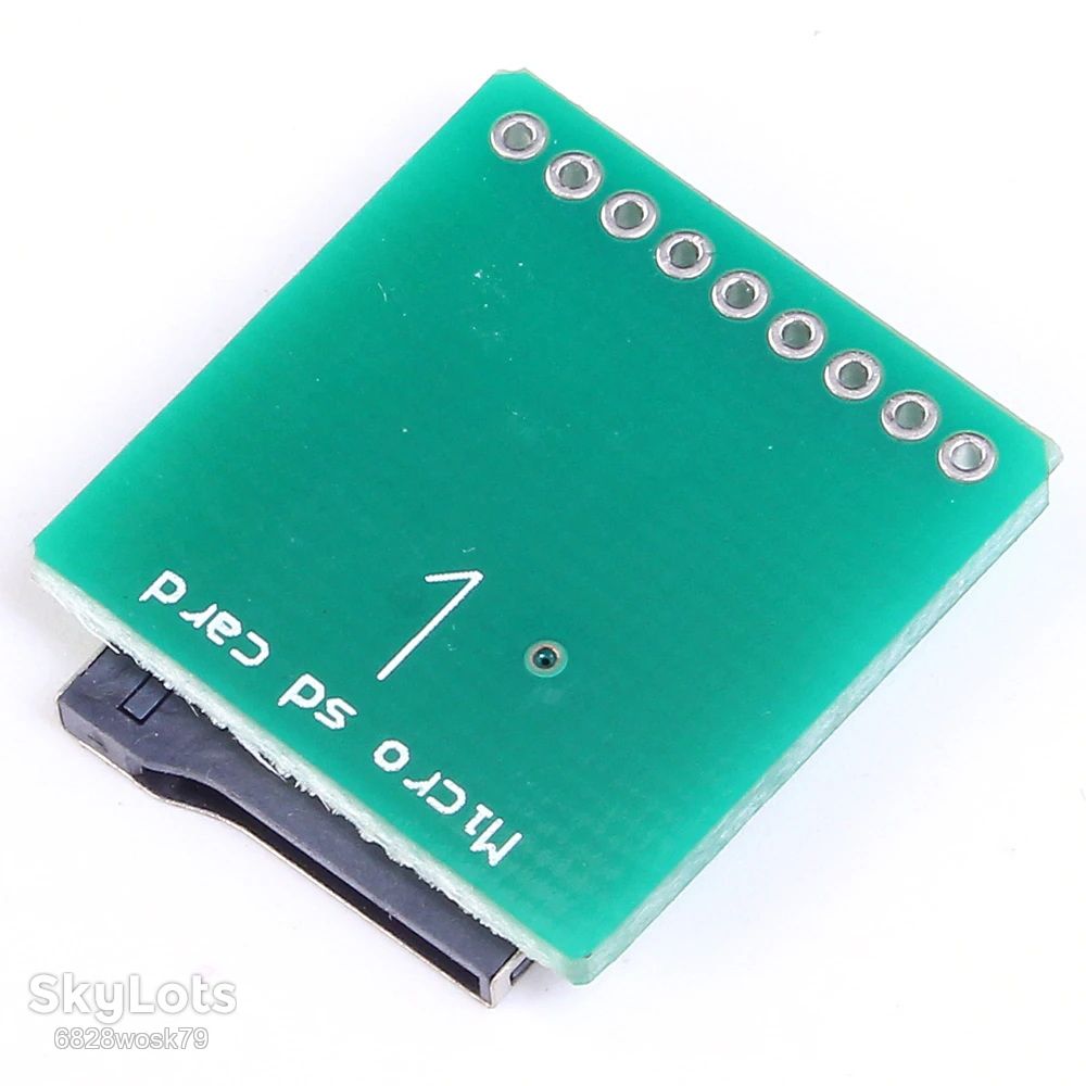 Картридер Arduino microSD  (20*20 мм) Card модуль слот Reader ARM MCU - фото фото фото 3