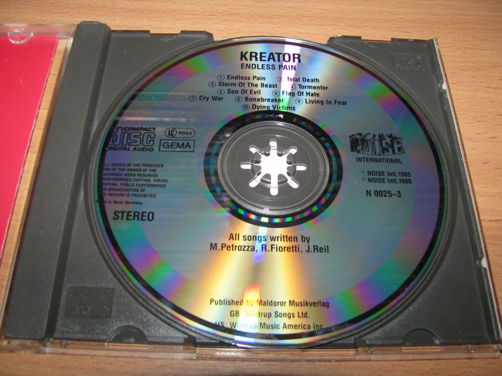 KREATOR - Endless Pain   (1988 Noise 1st press,W.Germany) - фото фото фото 2