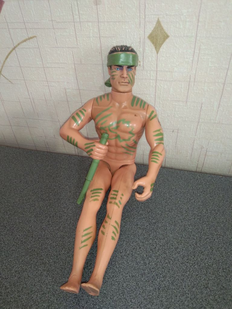 Винтажная фигурка Action Man Jungle Dart - фото фото фото 0