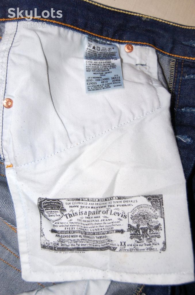 Джинсы LEVIS 501 р.38/32 original POLAND - фото фото фото 6