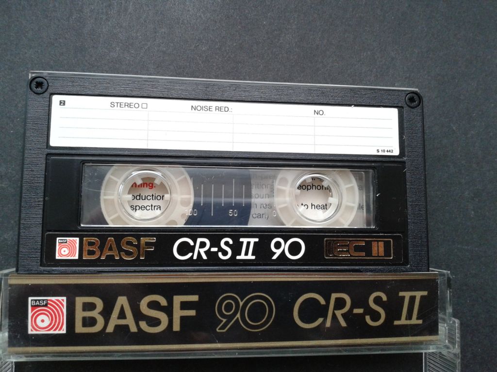 Аудиокассета BASF CR-S II 90 - фото фото фото 0