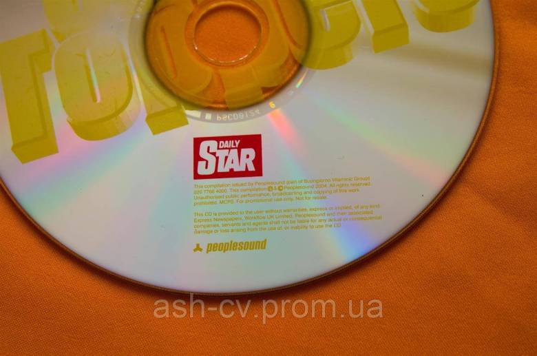 Музичний диск CD. CHART TOPPERS - фото фото фото 2
