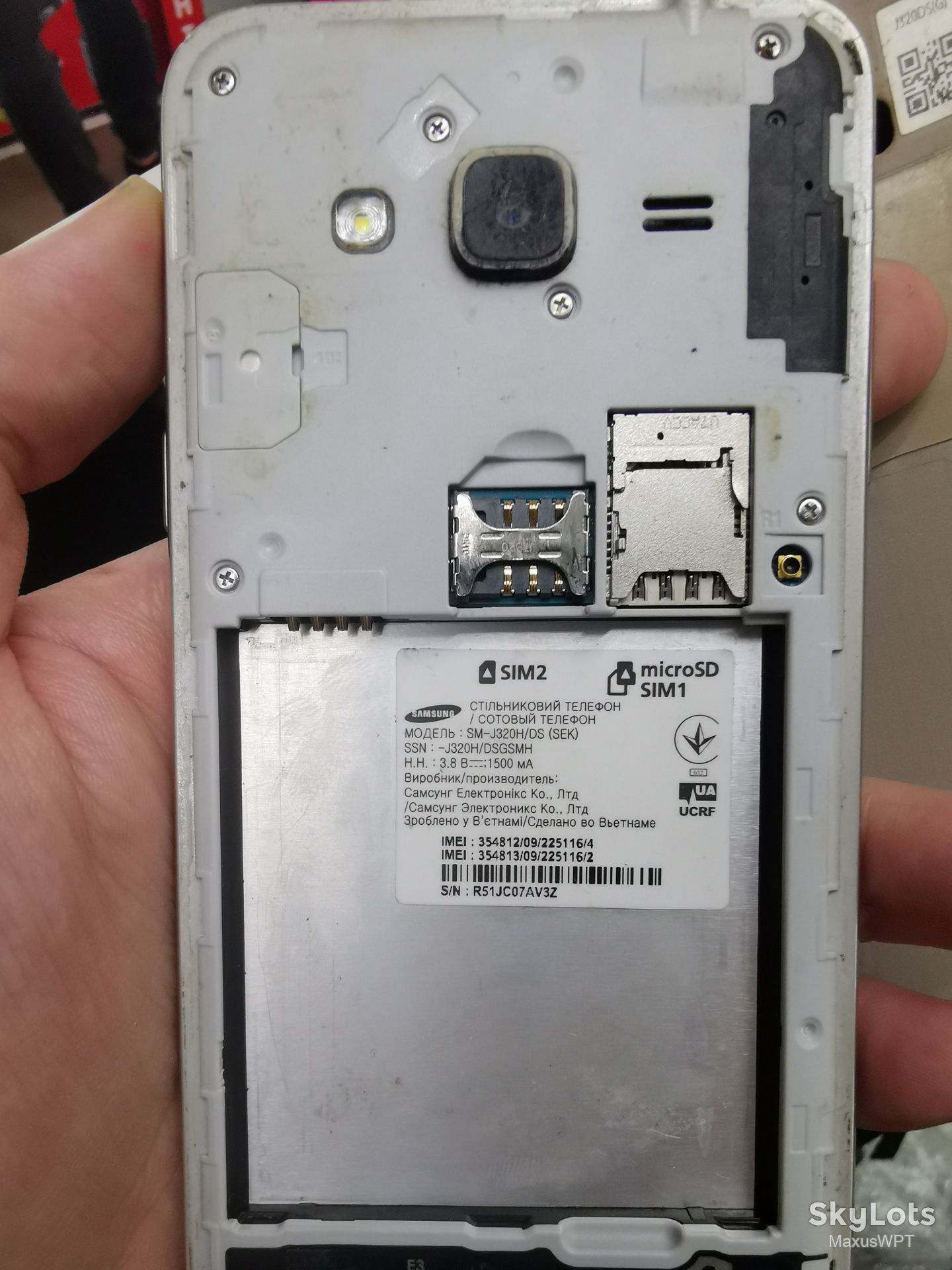 #480 Sklad samsung  j3 j320 gold - фото фото фото 2