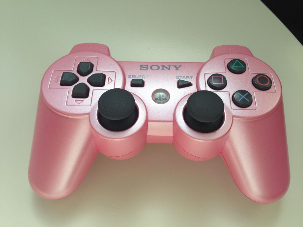 Sony PlayStation 3 DualShock Pink-Original - фото фото фото 6