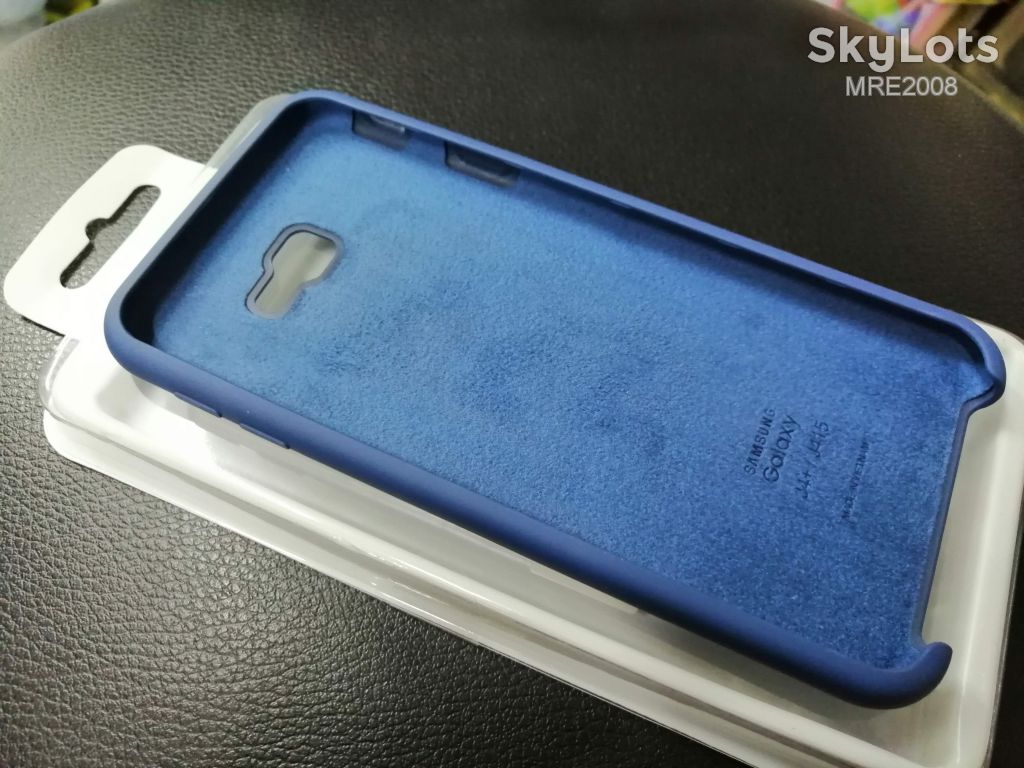 Чехол Silicone Cover для Samsung Galaxy J415 J4 Plus blue - фото фото фото 3