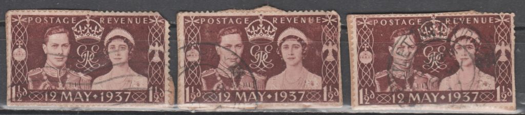 Великобритания Великобританія 1937 коронация вырезки - фото фото фото 0