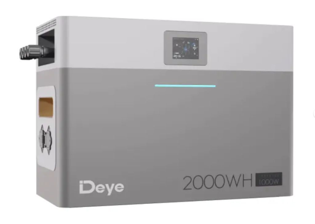 Зарядная станция Deye AE-FS2.0-2H2 LiFePO 2000Wh мощностью 1кВт Влагостойкая - фото фото фото 1