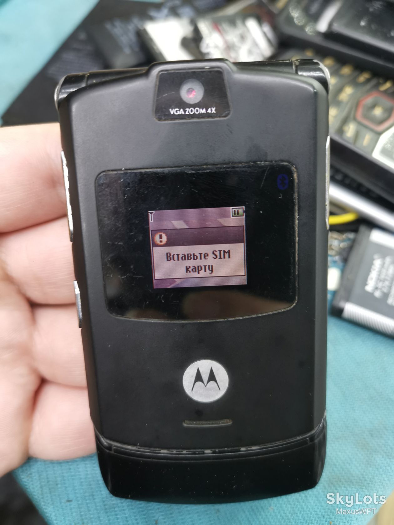 #shop Motorola Razr V3 black - фото фото фото 1