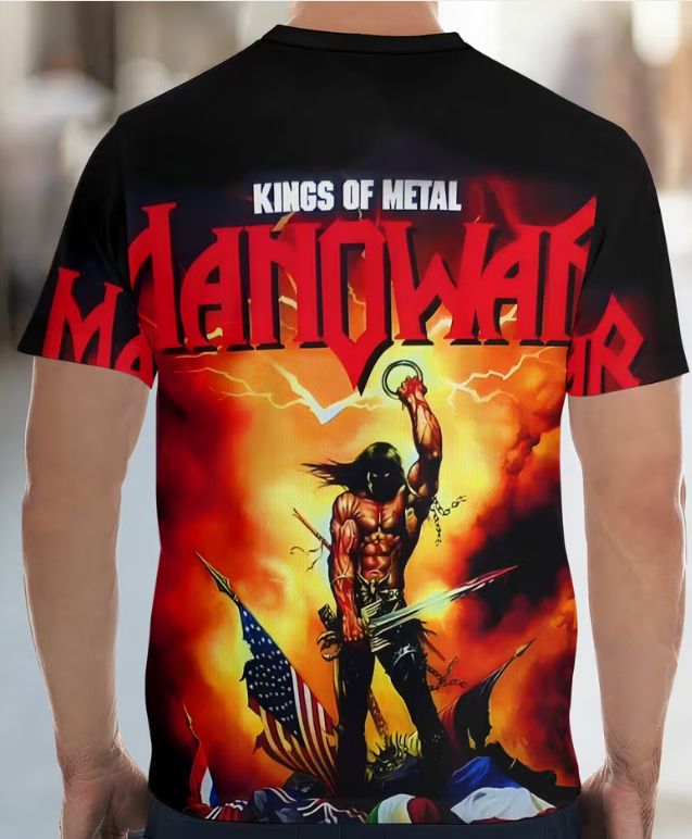 Футболка Manowar - Kings of Metal  (новая) - фото фото фото 1