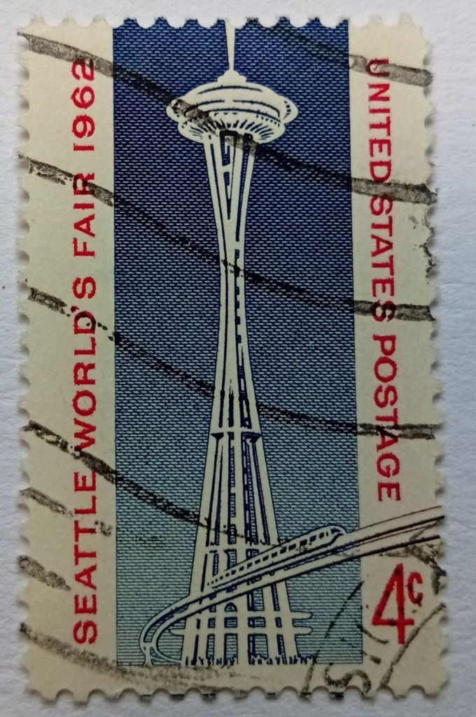 США 1962 Шаттл, гашеная - фото фото фото 0