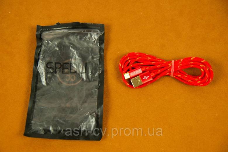 Кабель USB Type C (Red 2 метри) - фото фото фото 1