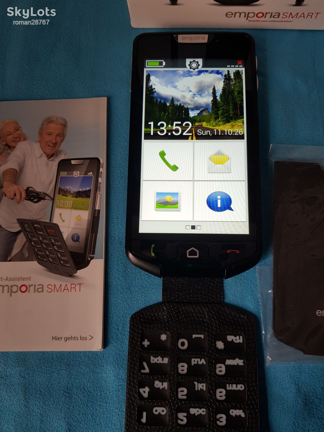 Мобільний телефон , смартфон Emporia Smart. З 1 грн. Німеччина. - фото фото фото 1