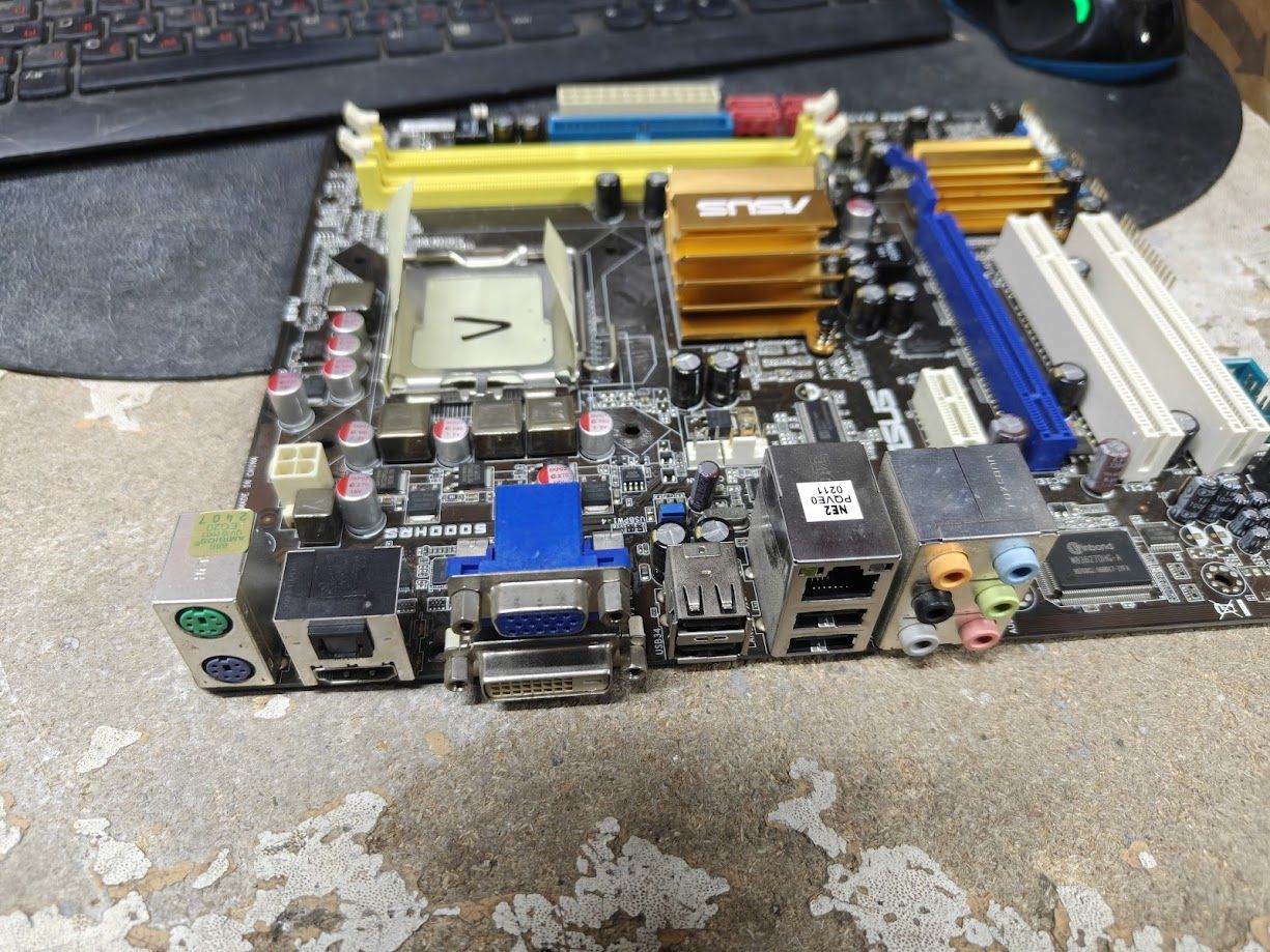 Мат. плата Asus P5QPL-VM EPU LGA775 G41 PCI-E+SVGA+GbLAN SATA MicroATX 2DDR2 № 260105101 - фото фото фото 2