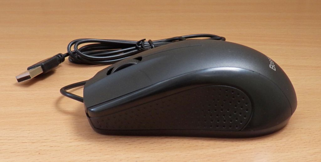 Миша оптична Bosston black USB NEW - фото фото фото 3