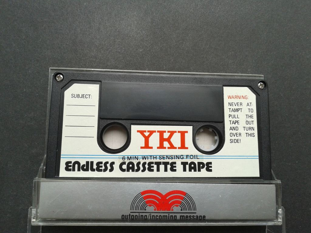 Аудиокассета YKI Endless Cassette Tape - фото фото фото 0