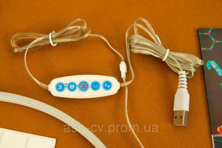 Стрічка, неон, Smart, LED, Neon, Pixel, RGB, USB, з мікрофоном, світломузика, 1 метр - фото фото фото 2