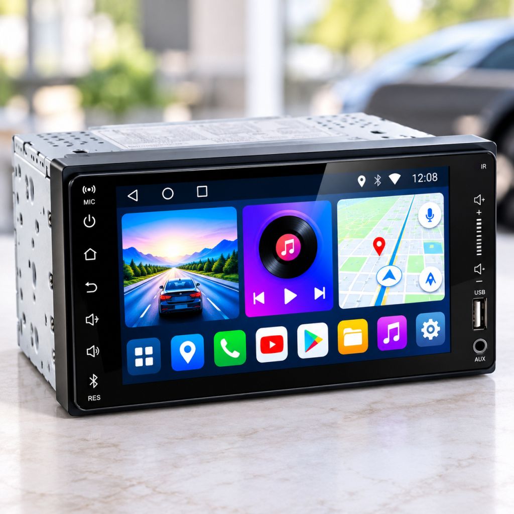 Магнітола MP4 PI-607 / Автомагнітола Android 2/16Gb TOYOTA UNIVERSAL / Мультимедійна магнітола Wifi - фото фото фото 2