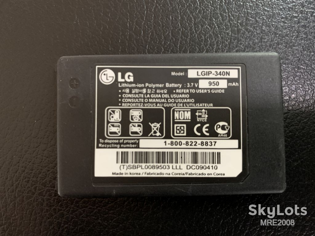 SALE АКБ LGIP-340N для LG KS660 950 mAh AAAA - фото фото фото 0
