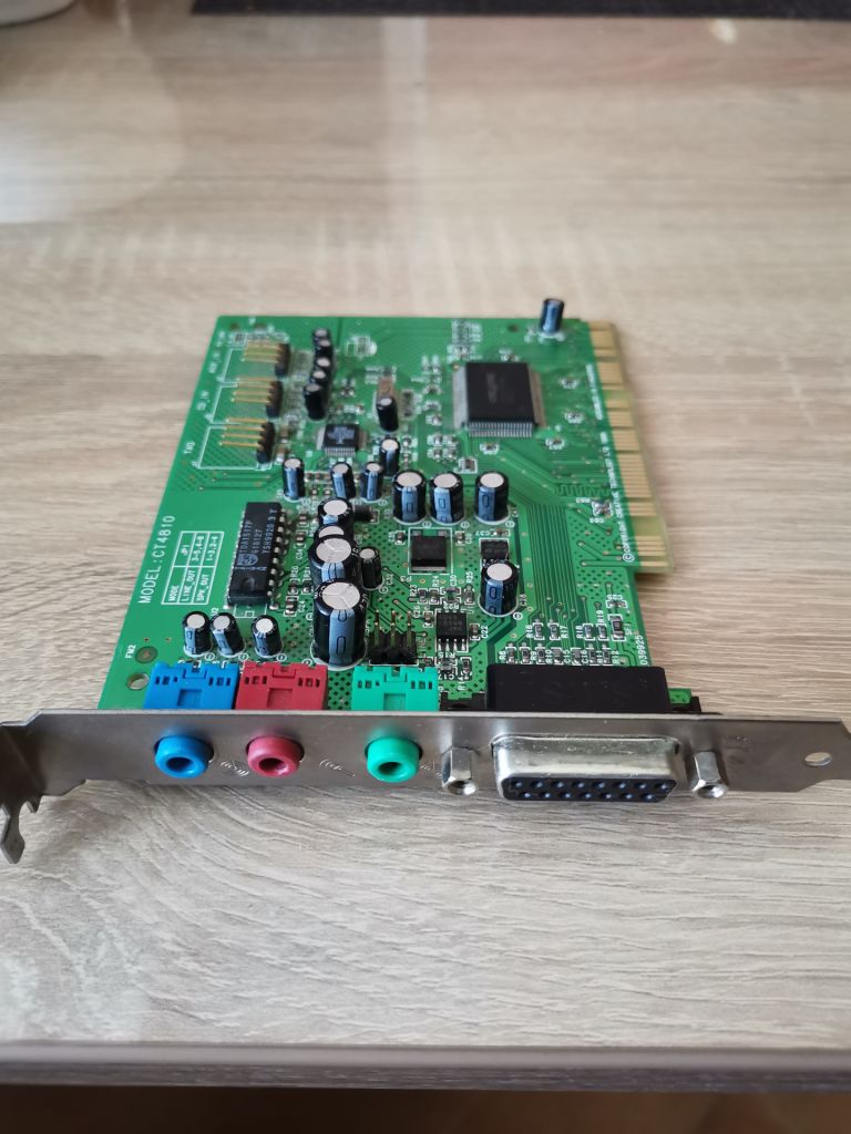 Звуковая карта Creative Sound Blaster PCI CT4810 - фото фото фото 1