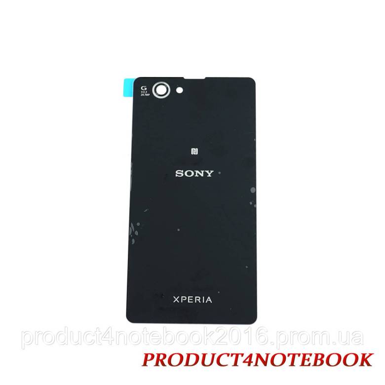 Задняя крышка для Sony Xperia Z1 Compact Mini, D5503, black - фото фото фото 0