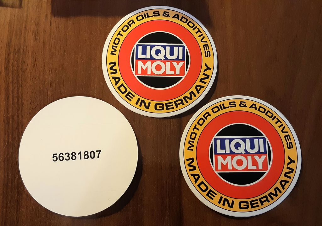 Наклейка Motor Oils &amp; Additives LIQUI MOLY Made in Germany - фото фото фото 1