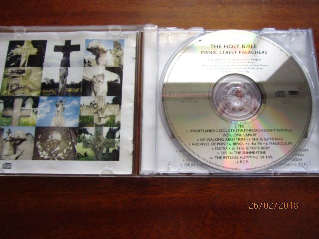 Manic Street Preachers ‎The Holy Bible UK. CD - фото фото фото 1