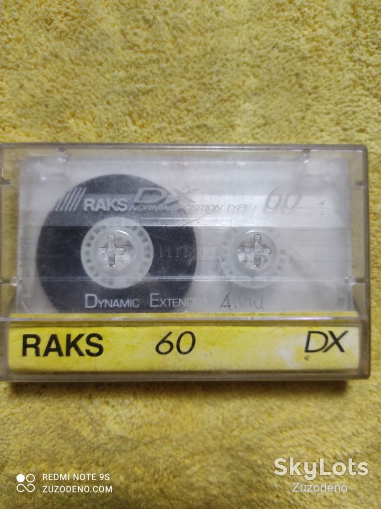 Б/У Аудио кассета RAKS DX 60 - фото фото фото 0