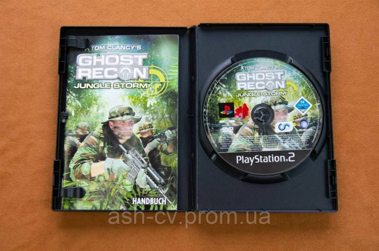 Диск для Playstation 2, гра Tom Clancy&amp;#039;s Ghost Recon Jungle Storm - фото фото фото 4