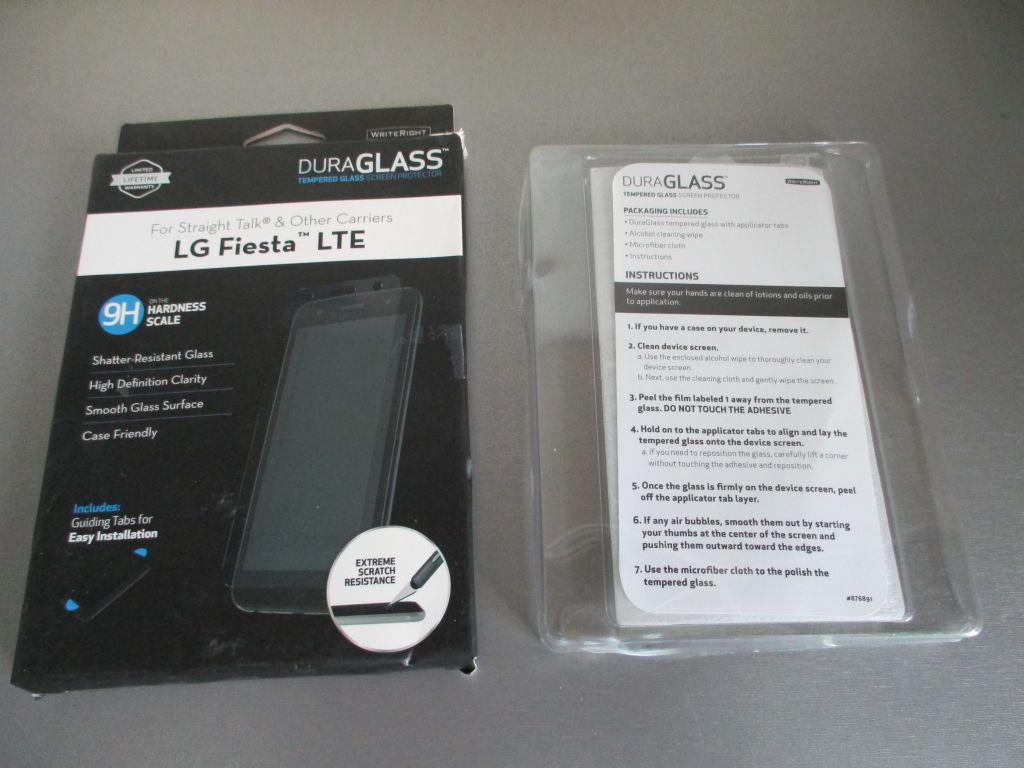 Защитное стекло DuraGLASS для LG Fiesta - фото фото фото 1