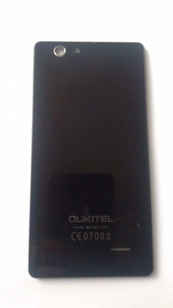 Кришка задня для Oukitel C4 чорна - фото фото фото 0