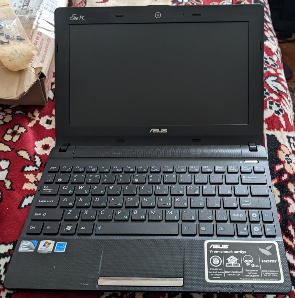 Asus Eee PC x101ch матриця, корпус, клавіатура. - фото фото фото 0