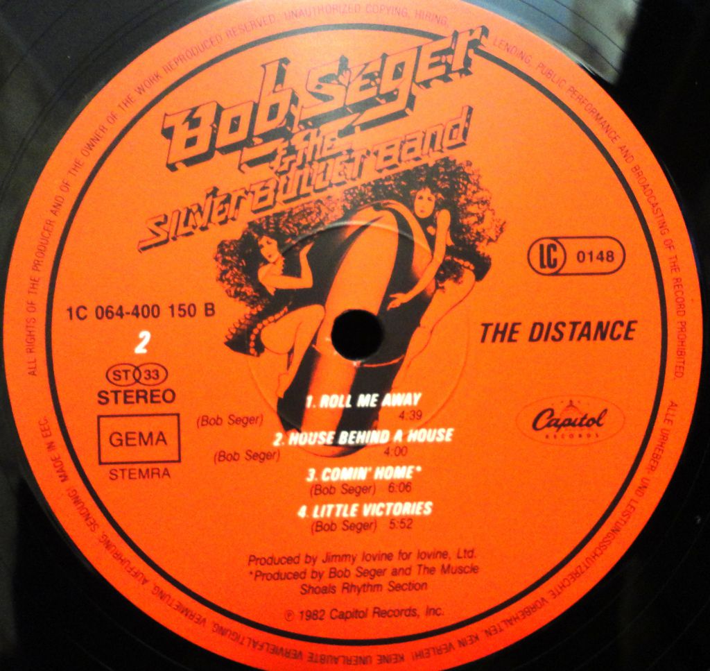 Bob Seger And The Silver Bullet Band - The Distance  EX+/EX/EX+ - фото фото фото 4