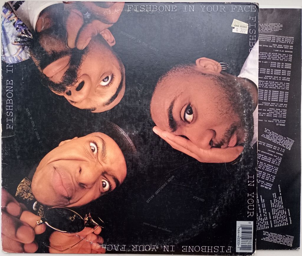 FISHBONE In Your Face LP VG++/VG+ - фото фото фото 0