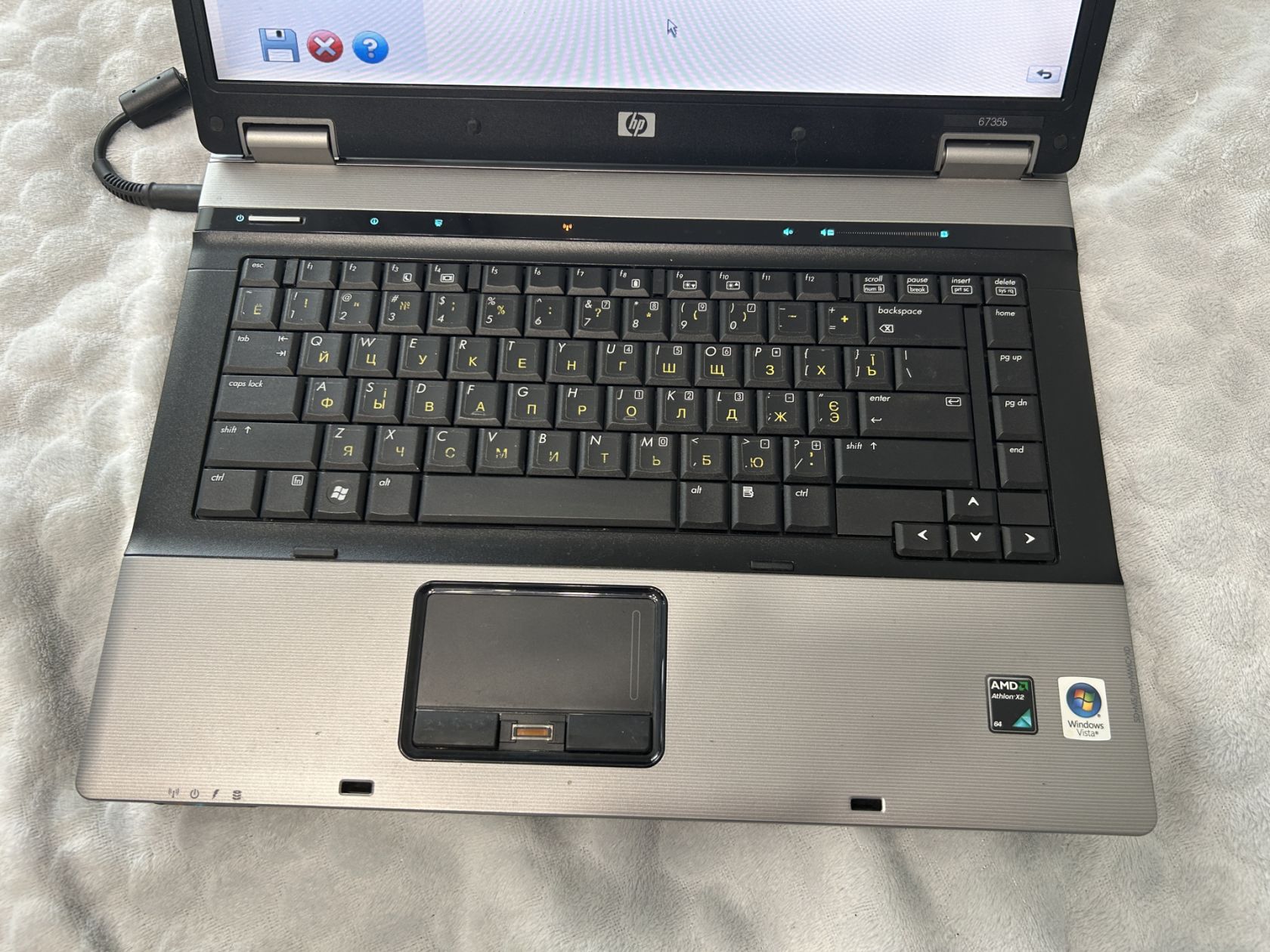 Модель: HP Compaq 6735b AMD Athlon X2 Dual-Core QL-64 - фото фото фото 2