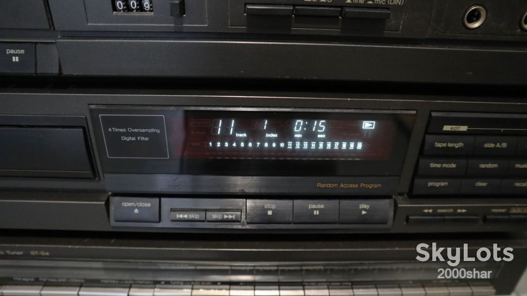 Стойка Technics кассетная дека, сд проигрыватель, тюнер. - фото фото фото 6