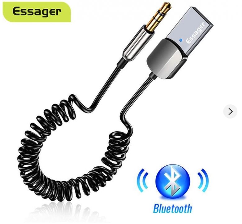 Ресивер Essager Bluetooth 5.0 Aux Adapter Car  USB to 3.5mm - фото фото фото 1