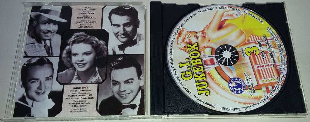 VARIOUS G.I. Jukebox Vol.3 1937-1946 CD  US - фото фото фото 1