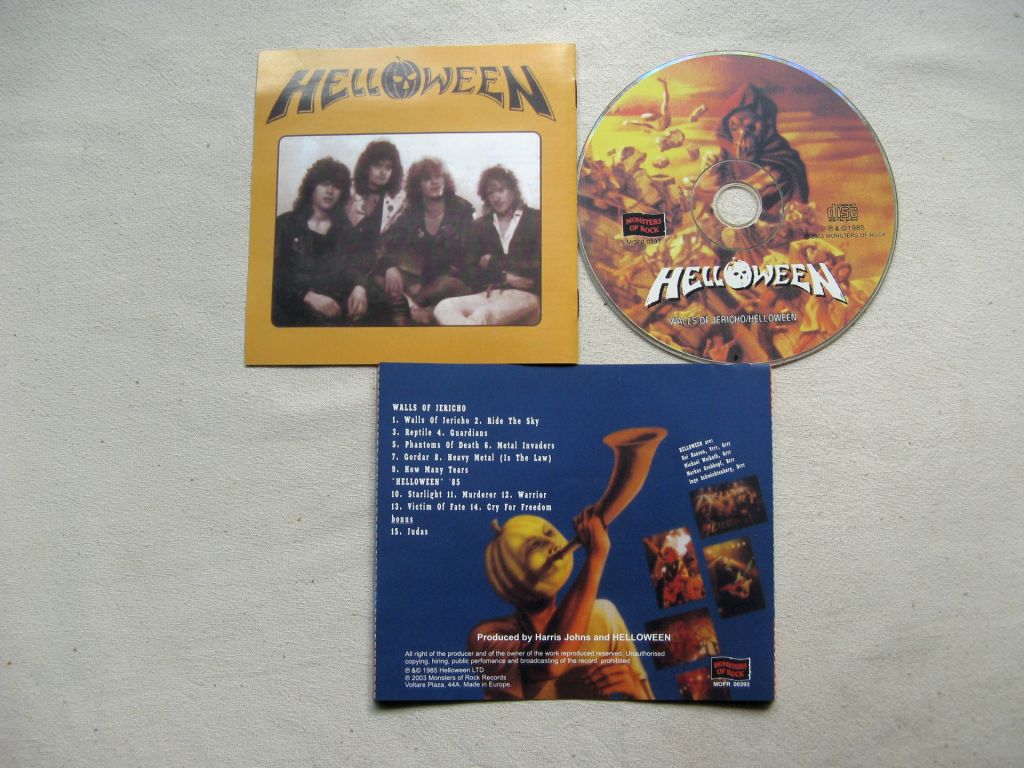 CD Helloween. Walls of Jerico. 1985. - фото фото фото 2