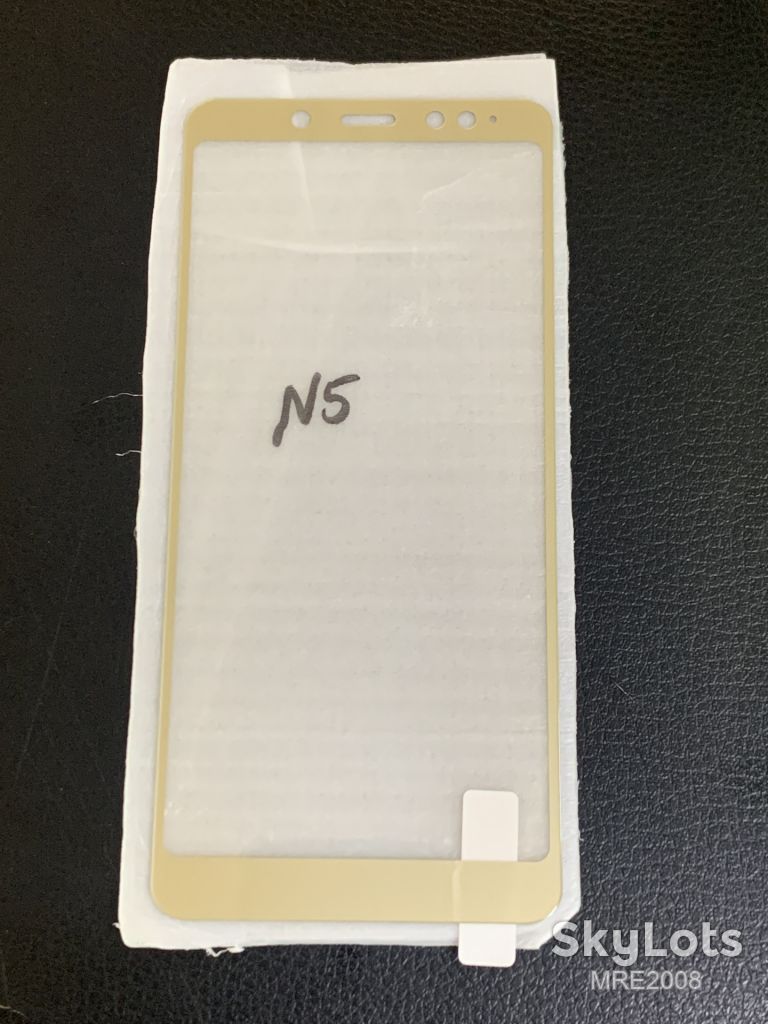 Захисне скло Full Screen для Xiaomi Redmi Note 5 Pro gold - фото фото фото 0
