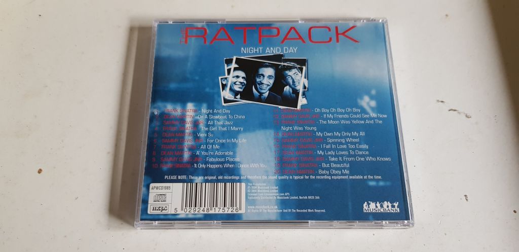 The Ratpack Night And Day CD фірмовий - фото фото фото 1
