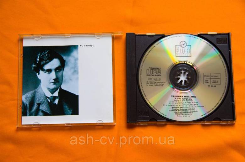 Музичний диск CD. VAUGHAN WILLIAMS 1990 - фото фото фото 5