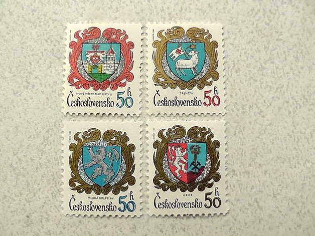 Серія поштових марок Чехословаччина 1982 рік ** - фото фото фото 0
