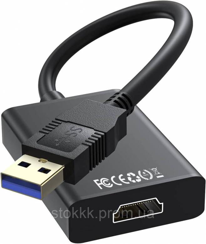 Адаптер аудио-видеоадаптер USB 3.0/2.0  HDMI для Windows Уценка - фото фото фото 2