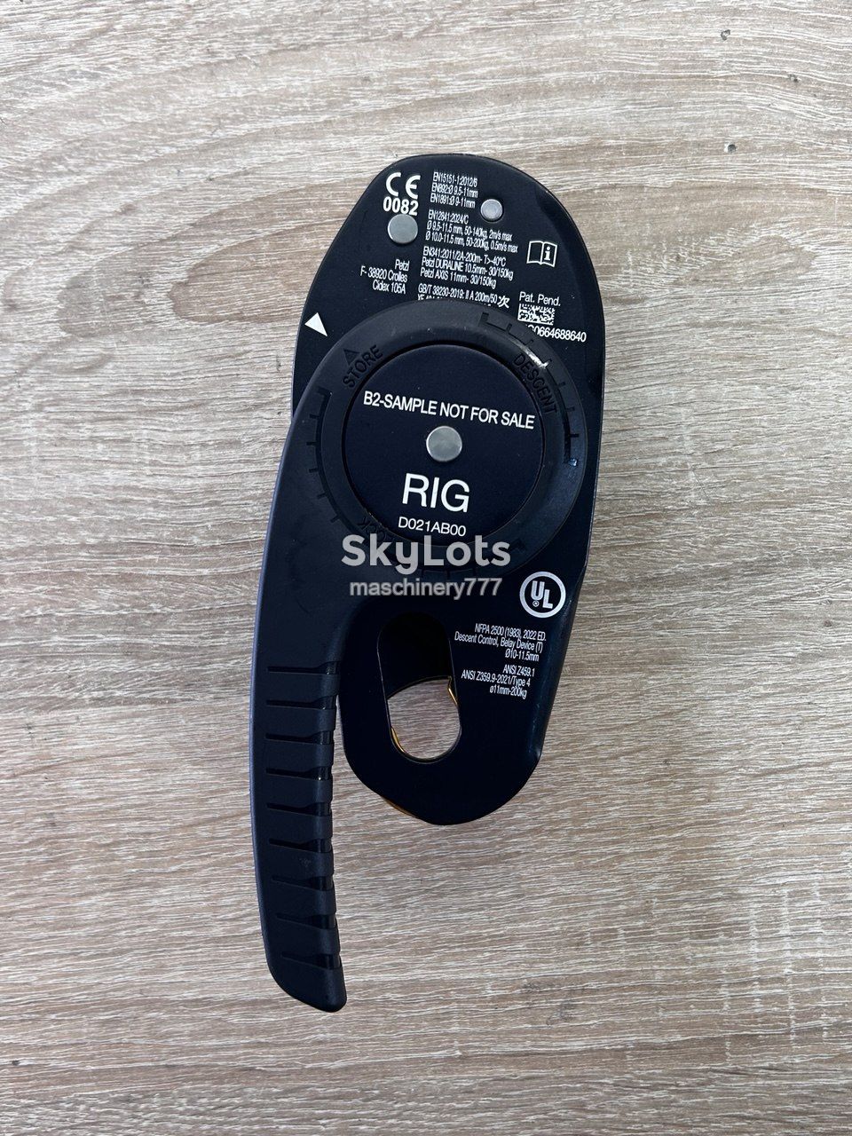 спусковий механізм petzl rig  №а954 - фото фото фото 2