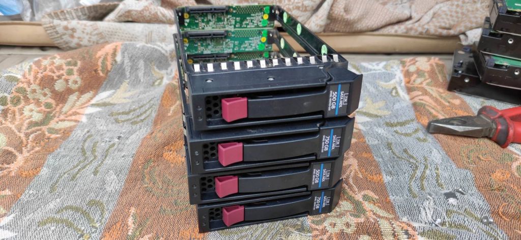 Карман 3.5" для HDD SATA с сервера HP. - фото фото фото 3