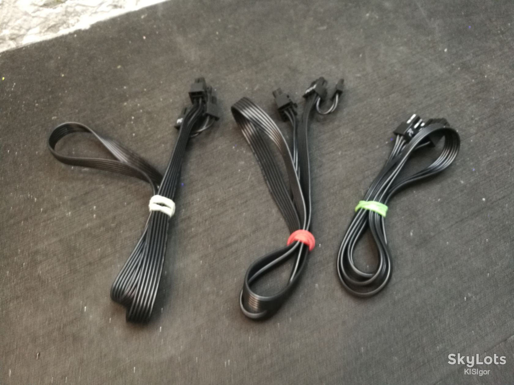 Кабель для модульного блоку живлення Seasonic 6+2pin  PCI-E для відеокарти 3шт. Оригінал - фото фото фото 3