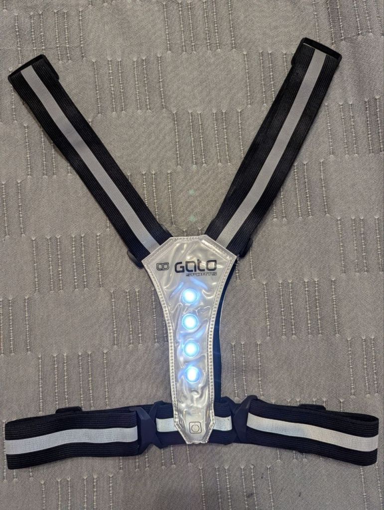 Gato Safer Sport LED USB Защитный Жилет Neon Yellow - фото фото фото 5