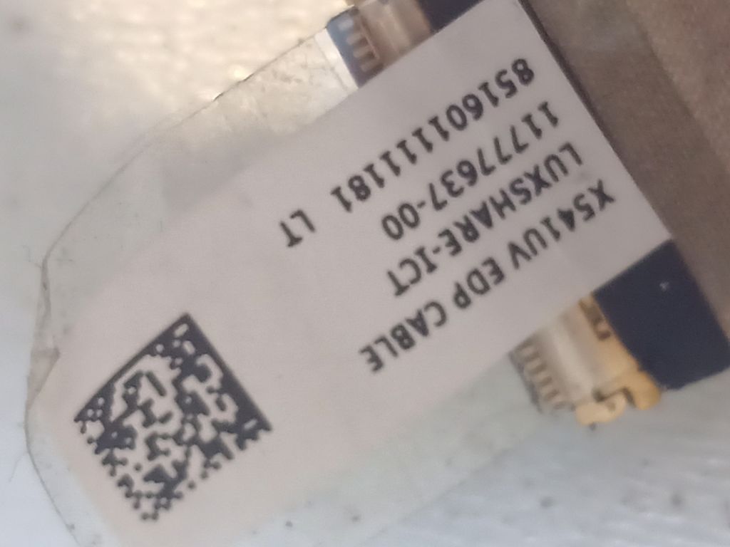 Б/У Шлейф матриці на Asus X540M - фото фото фото 3
