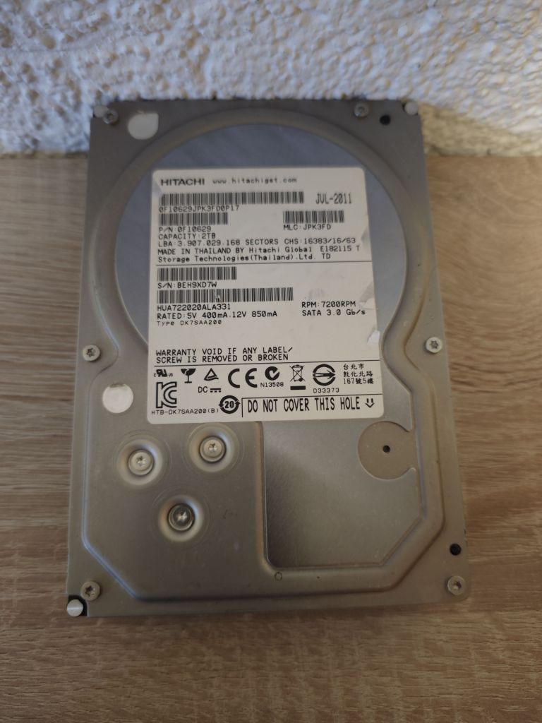 Жорсткий диск HDD 2Tb  (форм фактор 3.5) - фото фото фото 0